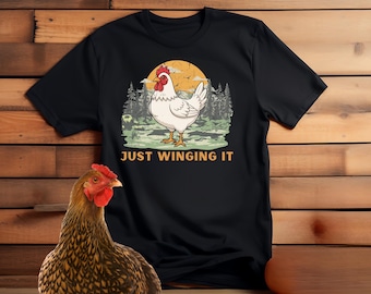 Just Winging it Chicken Tee