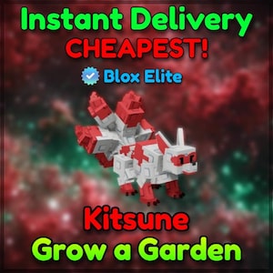 Kitsune | Grow a Garden | Fastest Delivery | Cheapest