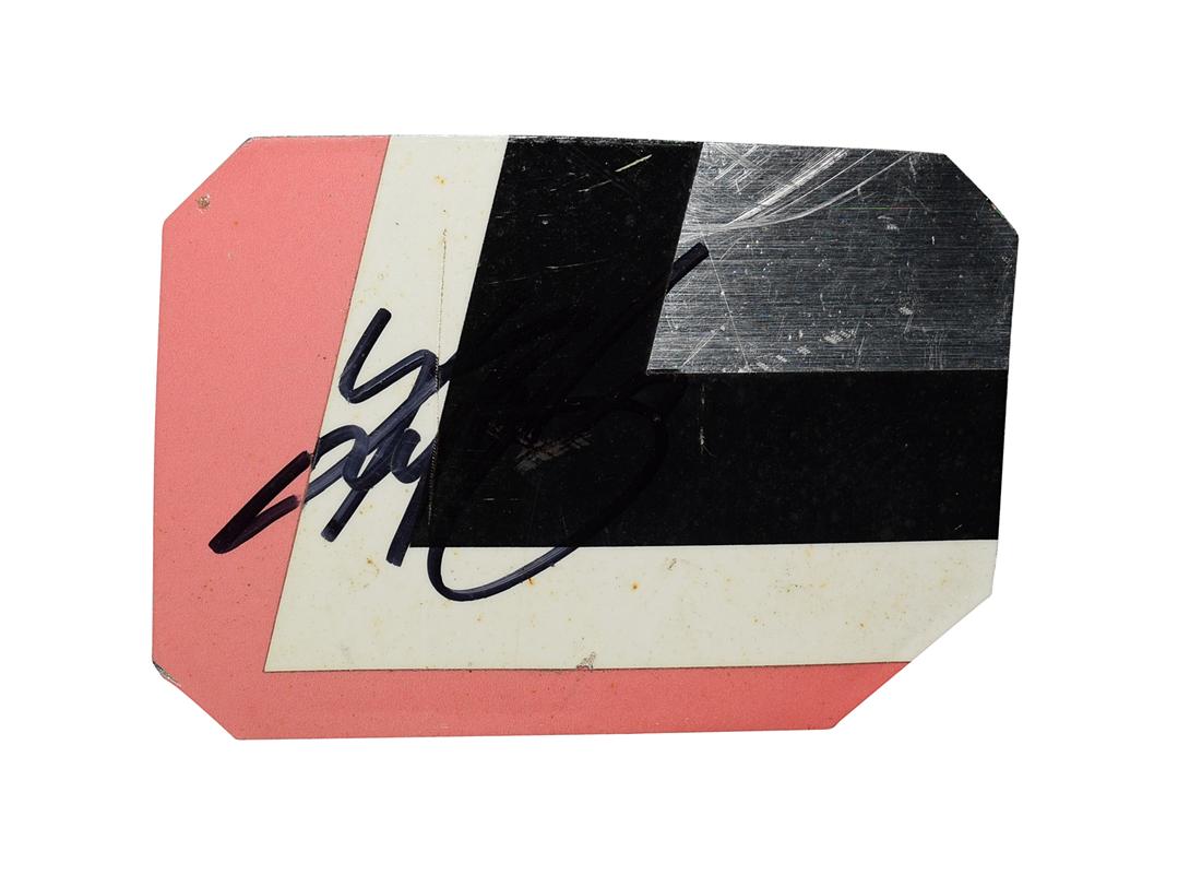 Autographed 2008 Kyle Busch #18 M&m's Racing - Race Used Sheet