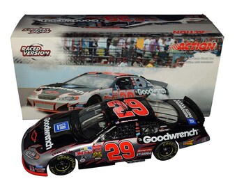 Kevin Harvick Limited Edition Wooden Clock Jebco Clock # 000487 of