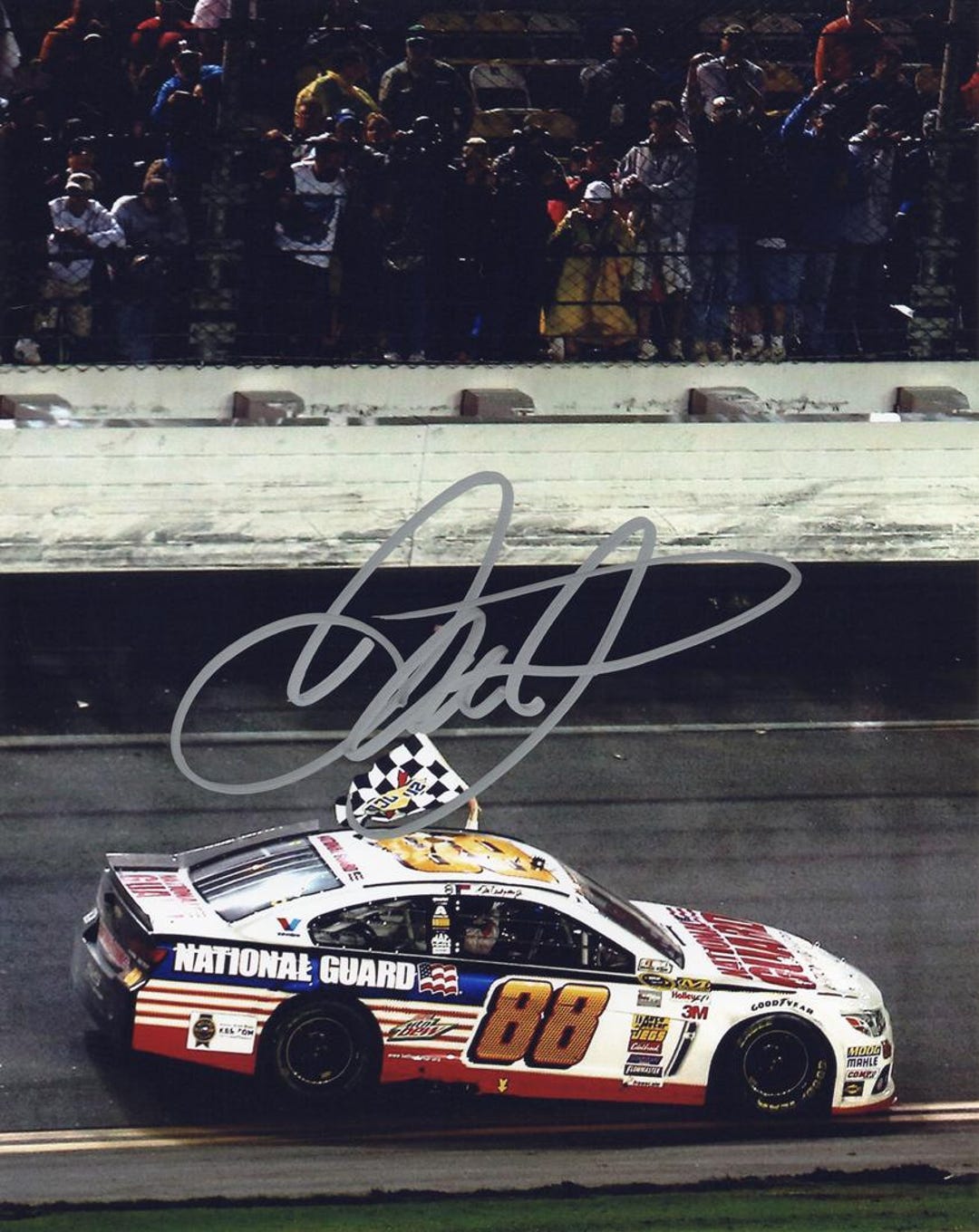 Autographed Dale Earnhardt Jr. #88 National Guard - Daytona 500