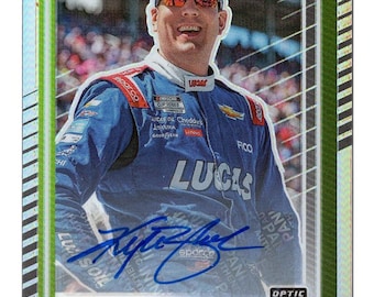 Autographed 2008 Kyle Busch #18 M&m's Racing - Race Used Sheet