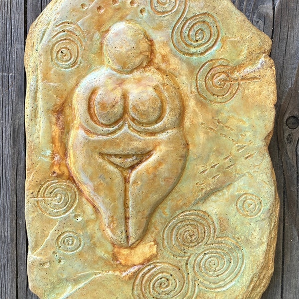 Spiral Goddess Wall Plaque