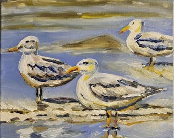 オナの海岸の静けさ – ノルウェーの灯台 キャンバスに油絵