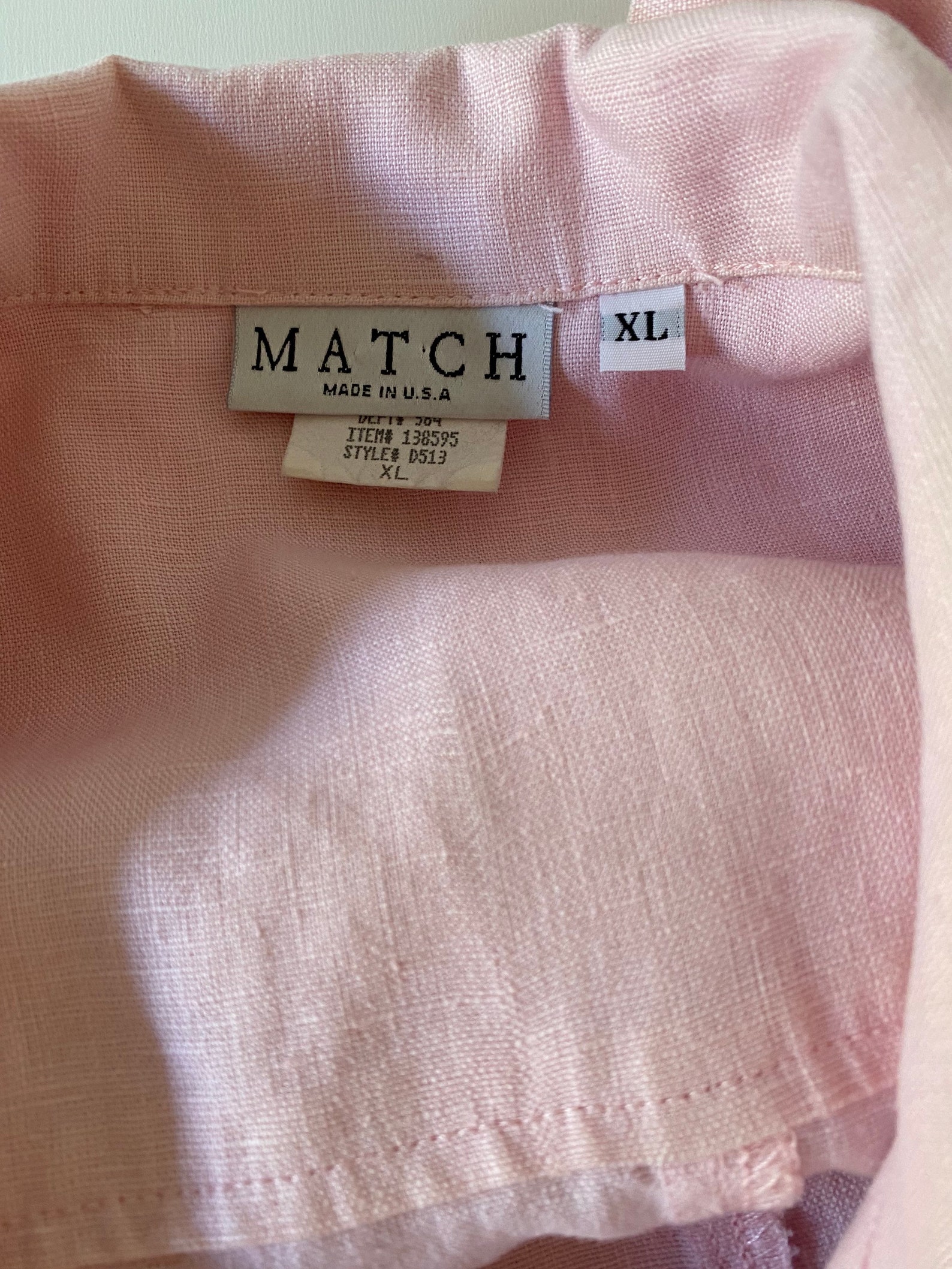 80's Multicolor Desert Linen Graphic Button Up Shirt