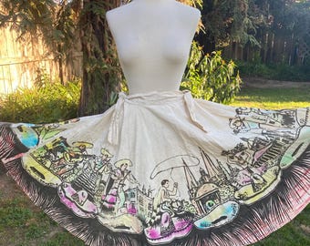 Vintage Gunne Sax Skirt // Jessica's Gunnies Button up Calico