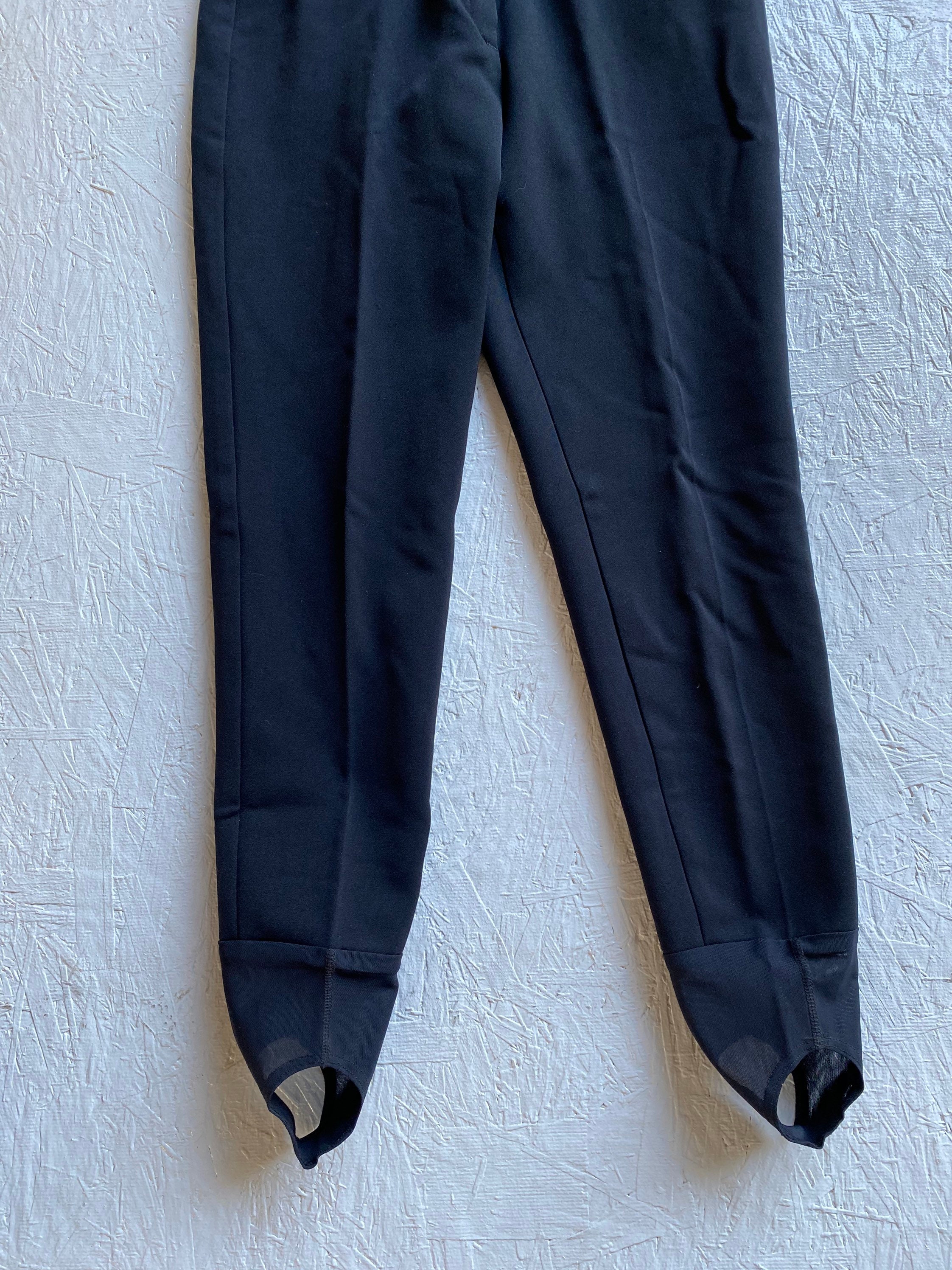 Vintage Hermes Paris Trousers Wool Pants Black Size 42 | eBay