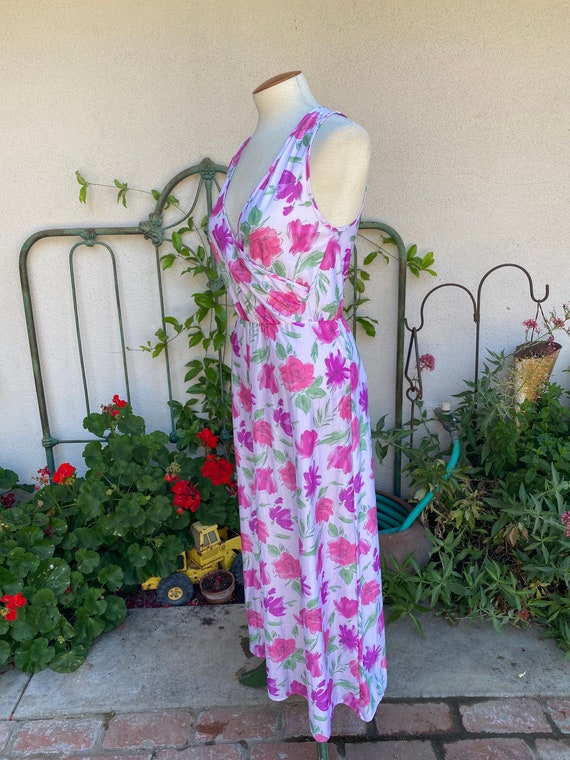 Vintage Floral Nightgown // Vintage 70s 80s Maxi … - image 6