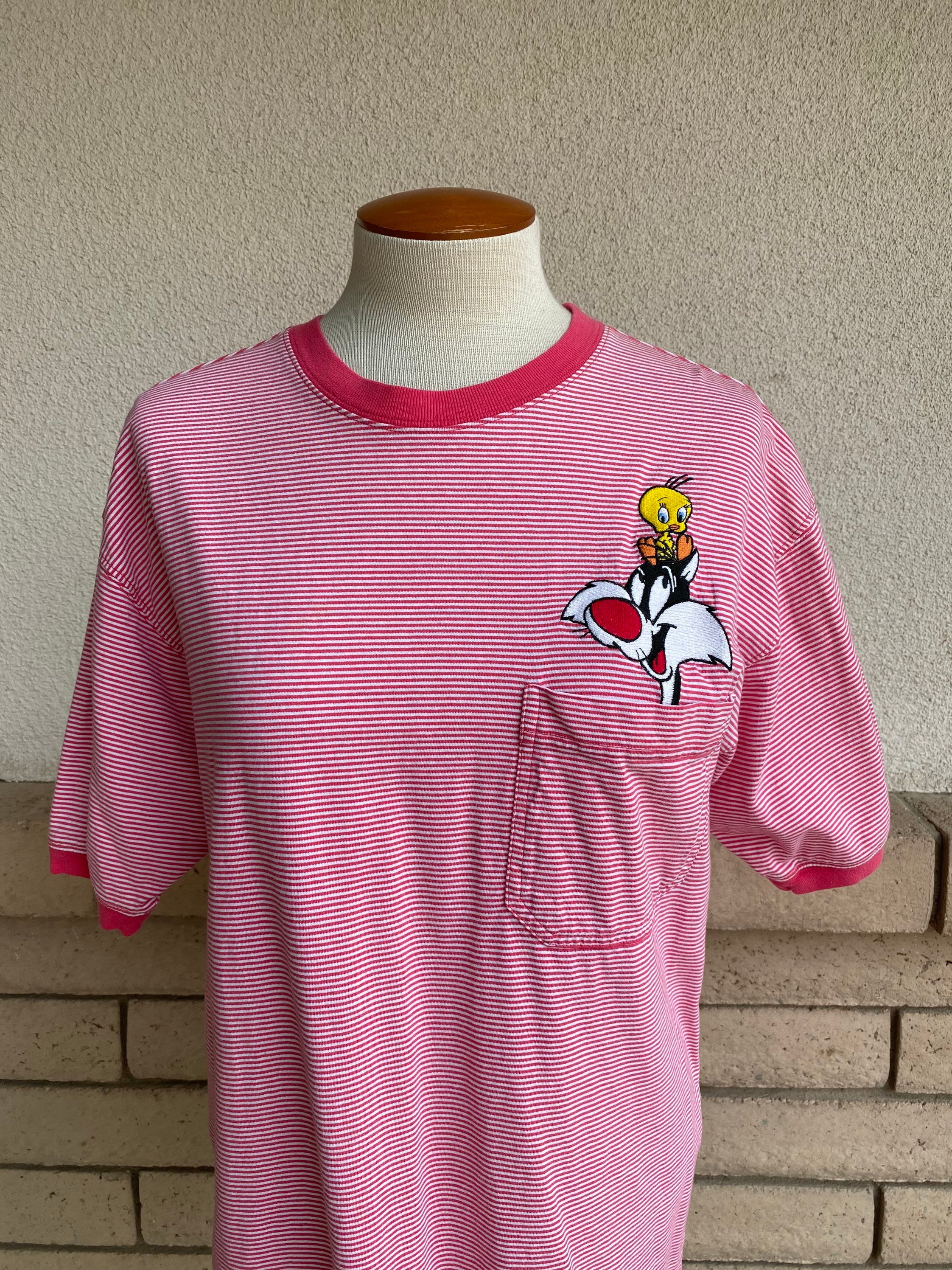 Tweety Pink Shirt - Etsy