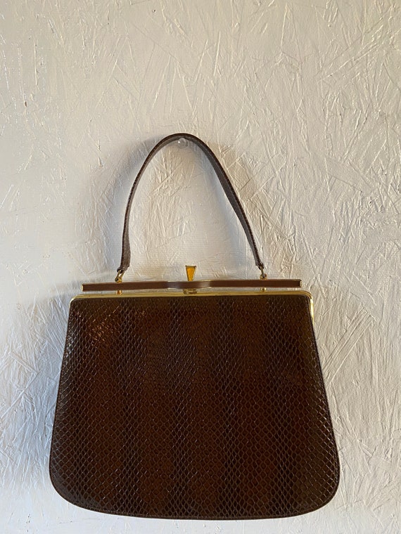 50s 60s Naturalizer Handbag Deadstock Mid Century