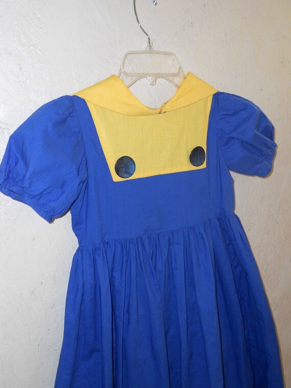 SALE 50s Baby Doll Dress . 1950s Summer Dress . D… - image 3