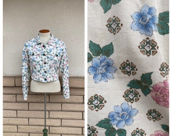 ジャケット・アウター 80s vintage flower denim jeans jacket $_12.JPG?set_id=880000500F