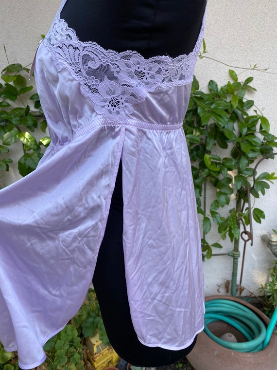 80s NWT Shadowline Babydoll Nightgown Set Unworn … - image 4
