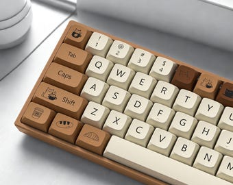 Coffee Valorant PBT Keycap Set, XDA Profile
