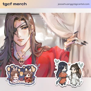 TGCF Art Print, Acrylic Charm & Sticker