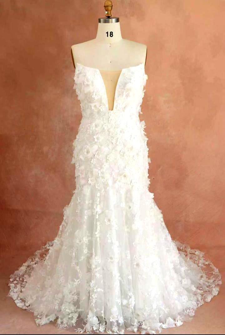 Wedding Dress Without Train - Etsy