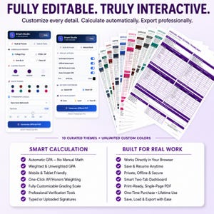Detailed demonstration of the unique one-click AP and Honors toggle feature within the Smart HTML transcript. Clicking the badge instantly adds weight to the GPA calculation, creating a precise editable homeschoolers academic record for college applications. This advanced functionality simplifies the process of creating a professional high school transcript template for rigorous curriculums.