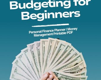 Budgeting for Beginners Guide Smart Made Simple Personal Finance Planner Money Management Printable PDF