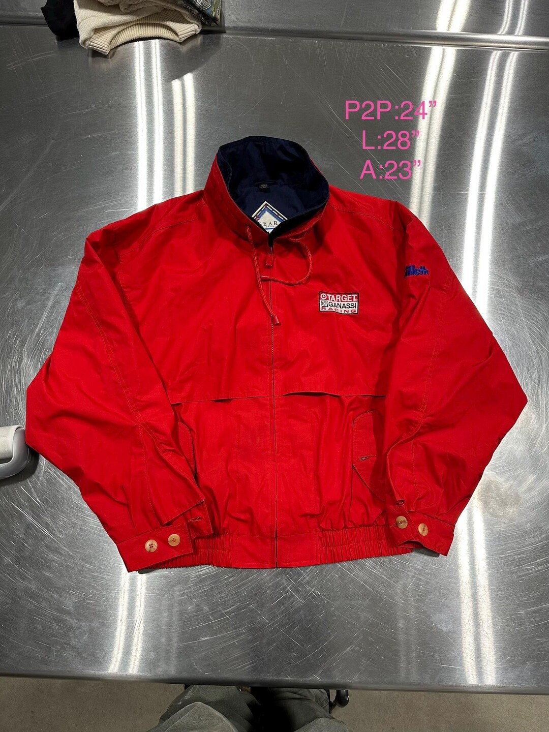 Vintage 90s Ganassi Racing Indy Car F1 Gillette Target Jacket Zip up ...