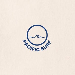 Camiseta Pacific Surf Club, Comfort Colors 1717 color marfil, camiseta de surf de California, estampado frontal y trasero, camiseta gráfica de surf vintage, camiseta de playa. imagen 8