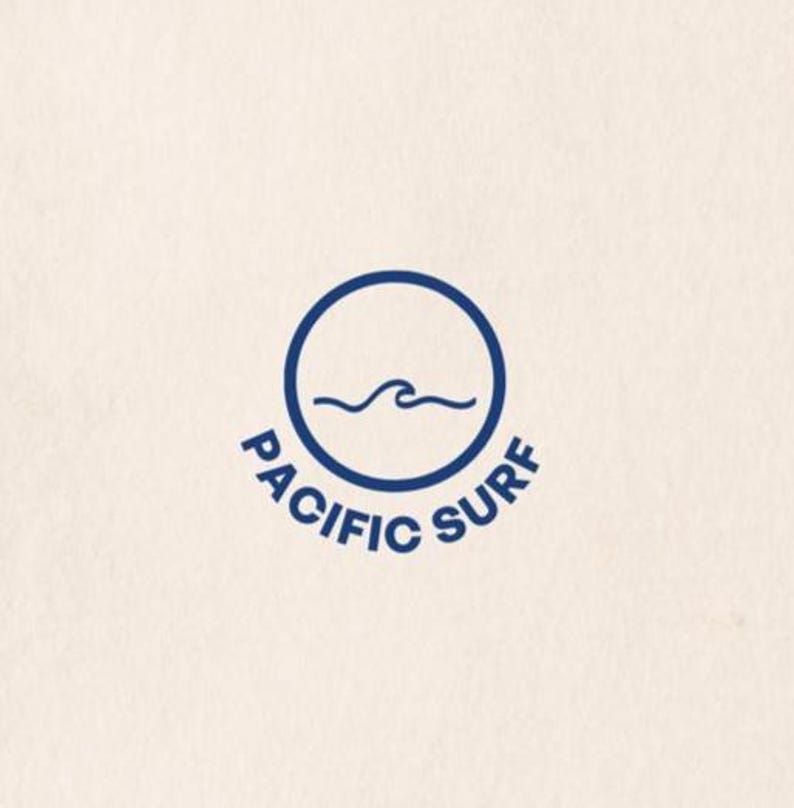 Camiseta Pacific Surf Club, Comfort Colors 1717 color marfil, camiseta de surf de California, estampado frontal y trasero, camiseta gráfica de surf vintage, camiseta de playa. imagen 8
