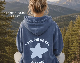 Sudadera con capucha de estrella, Sudadera con capucha retro de estrella, Sudadera con capucha gráfica grunge, Sudadera con capucha vintage de estrella, Sudadera con capucha estampada en la espalda, Sudadera con capucha gráfica extragrande, Sudadera con capucha alternativa
