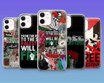 Palestine Phone Case Gaza Prayer Justice Cover for iPhone 16, 15