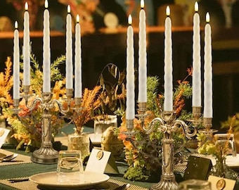 Flameless Taper Candles for Wedding Flickering LED Candles Battery Fake Candle Party Dinner Home Decor, Christmas decor, Party Decor