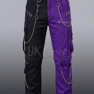 Two Tone Pants - Etsy