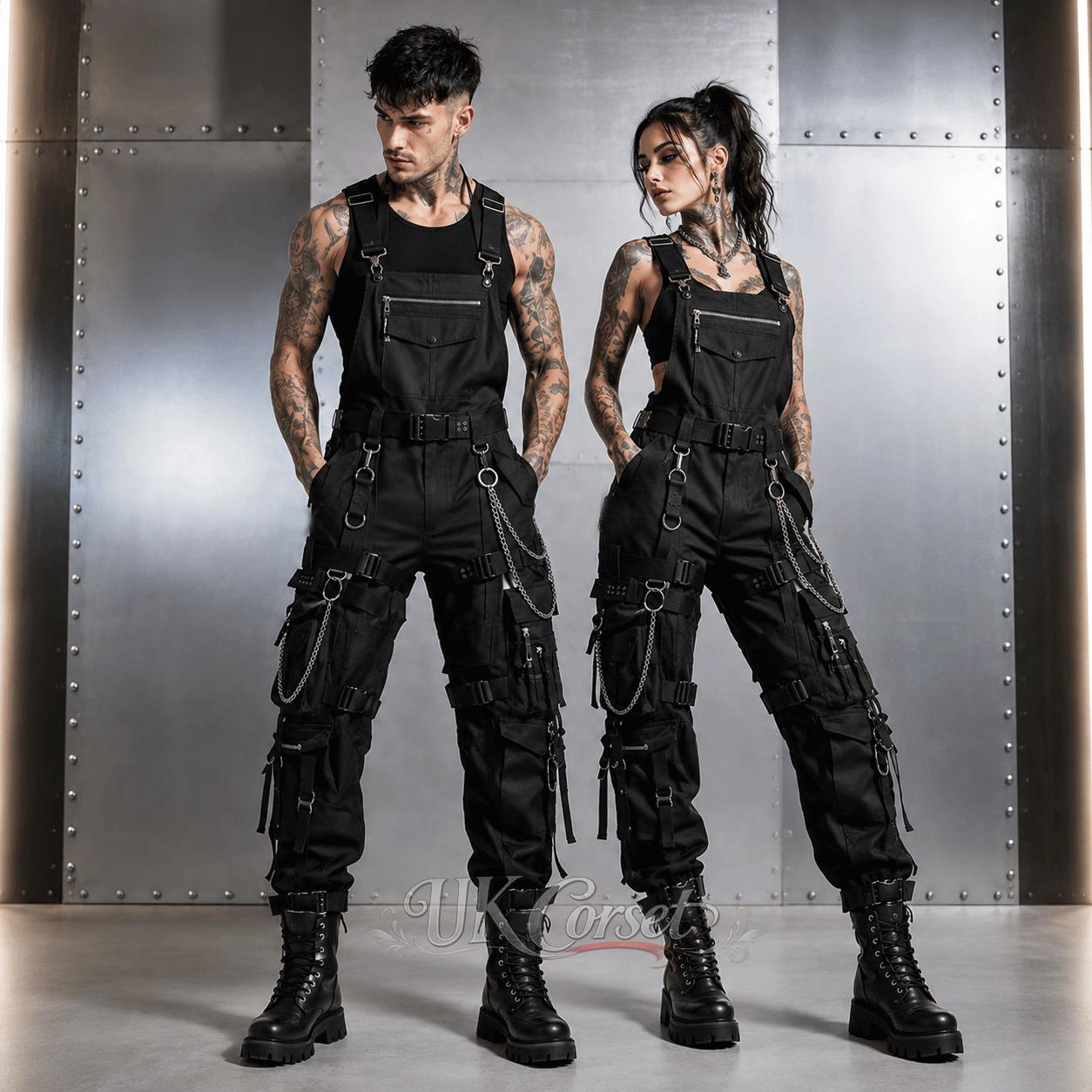 Techwear Women Jumpsuit - Etsy