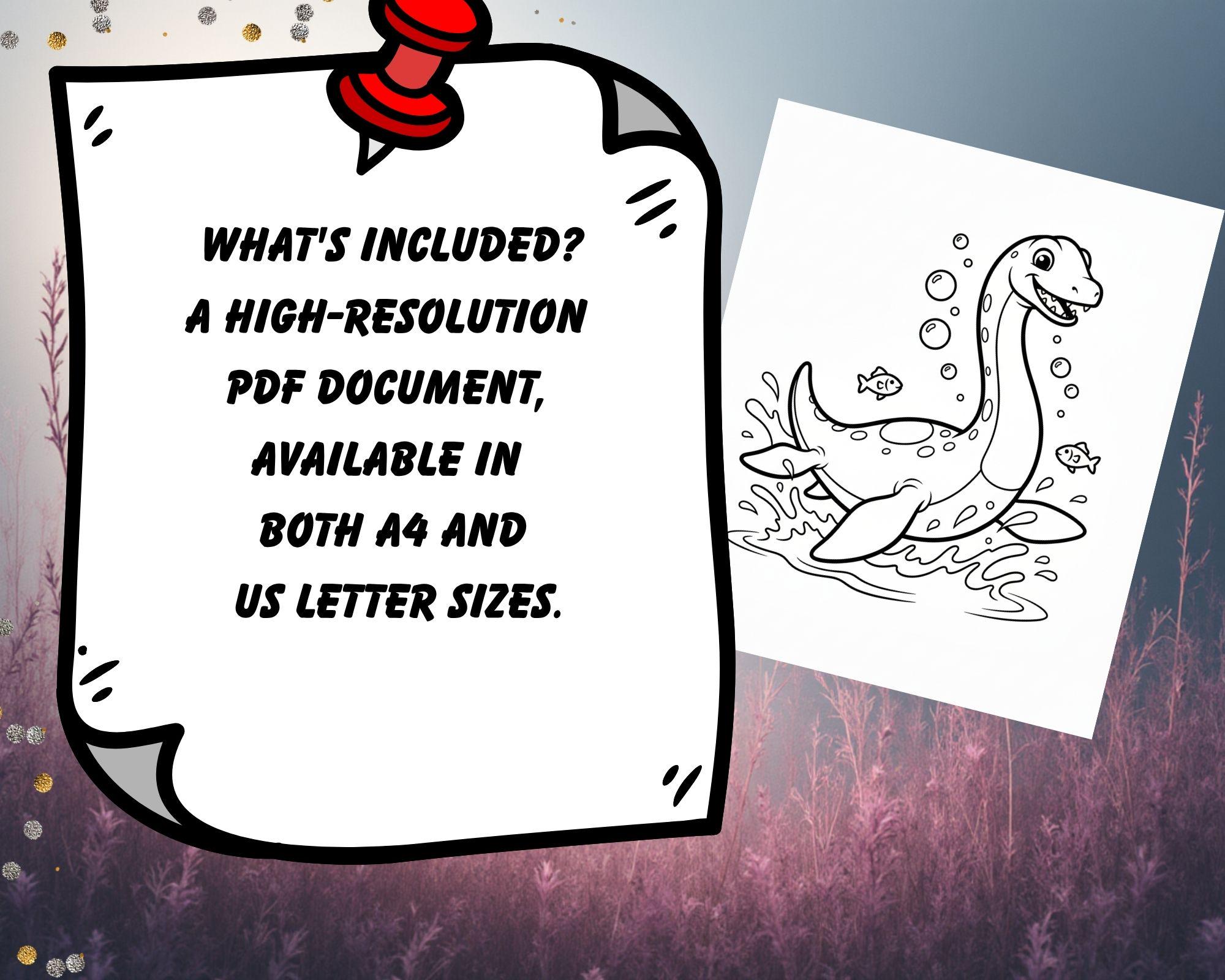 Extinct Animals Courling In Extinct Animals Coloring Book, 34 Printable Pages (digital Download) - Etsy