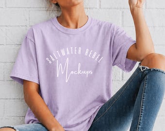 Comfort Colors 1717 Orchid Mockup (Digital Download)