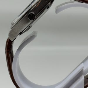 Vintage Ulysse Nardin 17 Jewels Manual Winding Swiss Made Men's Wristwatch White Dial image 5