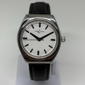 Vintage Ulysse Nardin 17 Jewels Manual Winding Swiss Made Men's Wristwatch White Dial image 1