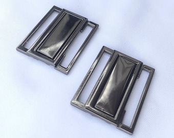 Cierre para sujetador o bikini de bronce de 25 mm (1"): ideal para la confección de sujetadores y trajes de baño