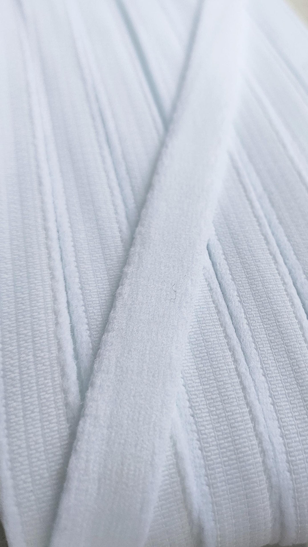 White Bra Underwire Casing: 12mm (1/2