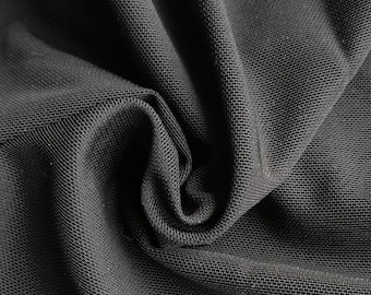 Power Net in Black - Sustainably Sourced Deadstock Ideal for Bra Making and Swimwear