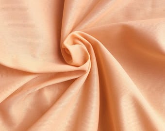 Bra Stabiliser Tricot Duoplex in Apricot - Sustainably Sourced Deadstock Ideal for Bra Making and Swimwear