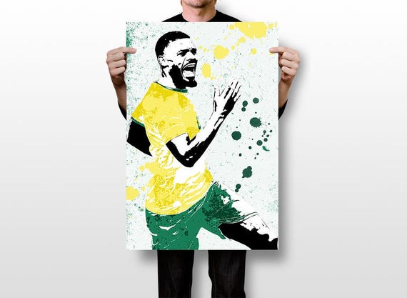 Foster South Africa Soccer Star Poster