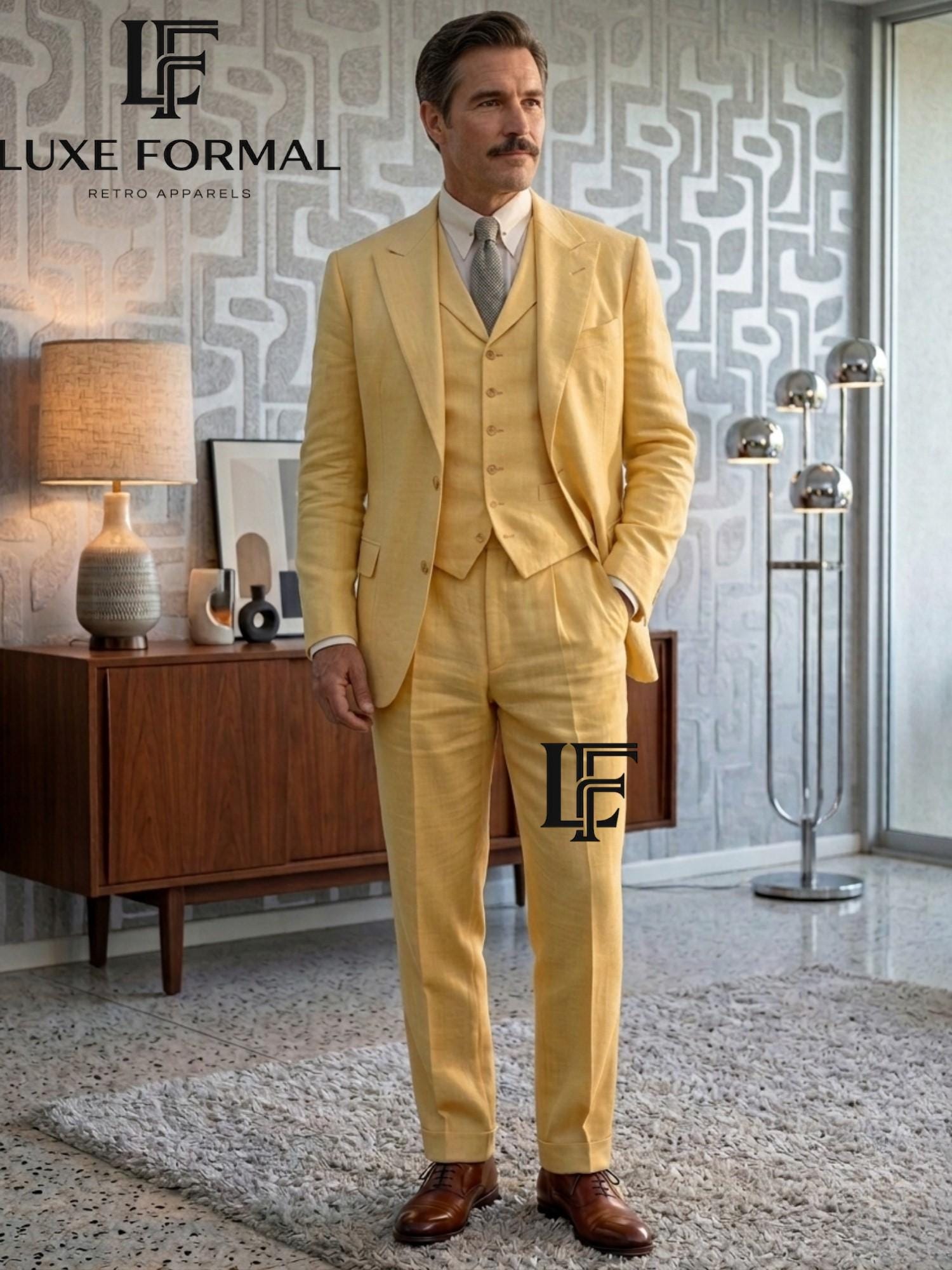 50s 3 piece suit - Etsy 日本