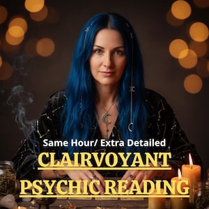 Clairvoyant Psychic Reading – No Cards or Tools, Same Hour Delivery, Clear Intuitive Insight, Fast Energy Channeling & Guidance