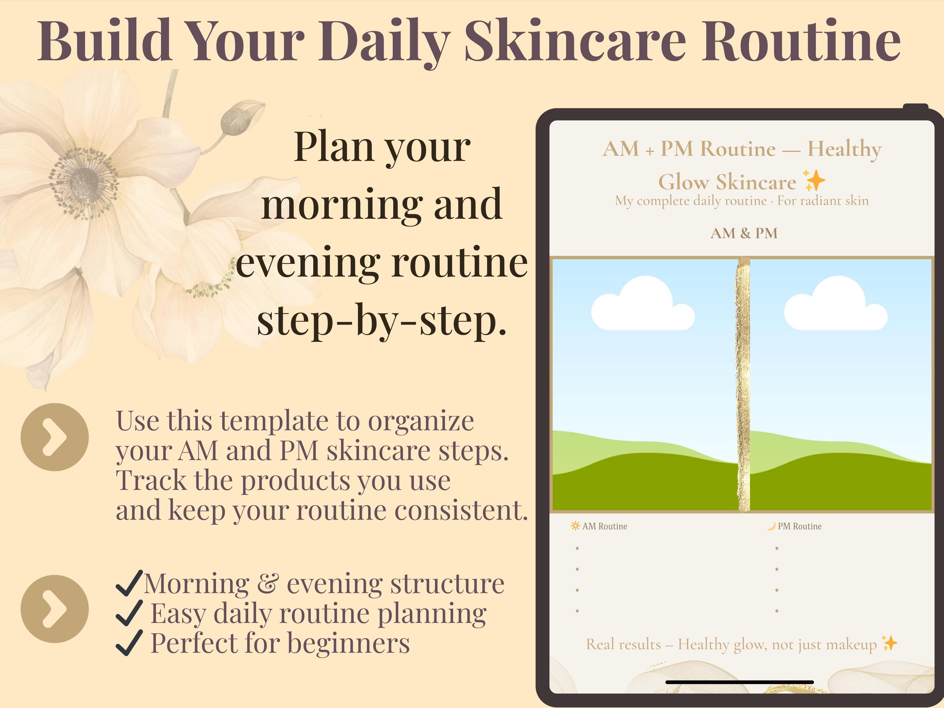 Structured Routine Saveme Beginner Skincare System | Structured AM PM Routine | Digital 8 ...