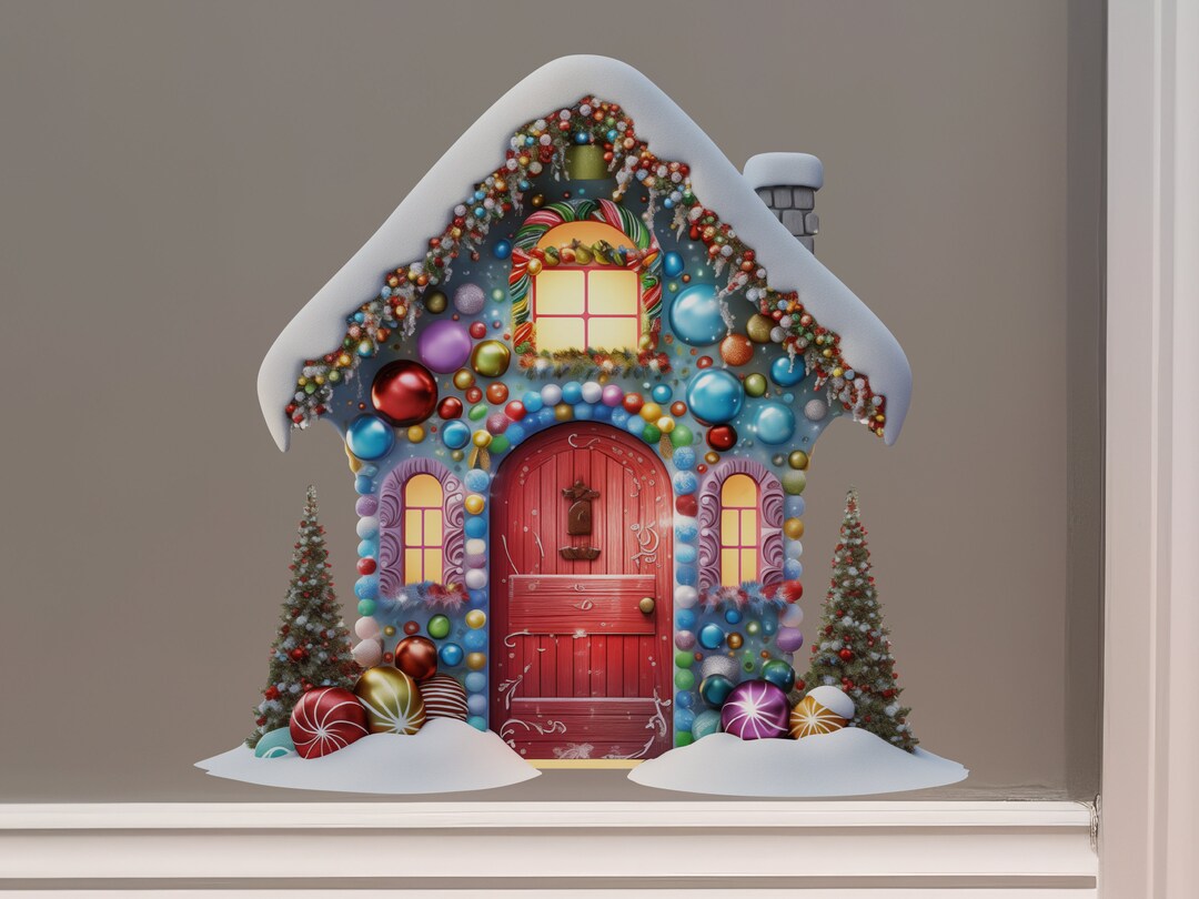 Bright Tidings Fairy Door Decal - Etsy