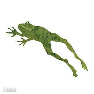 Leaping Frog Wall Sticker Decal for Girls Flower Garden Room