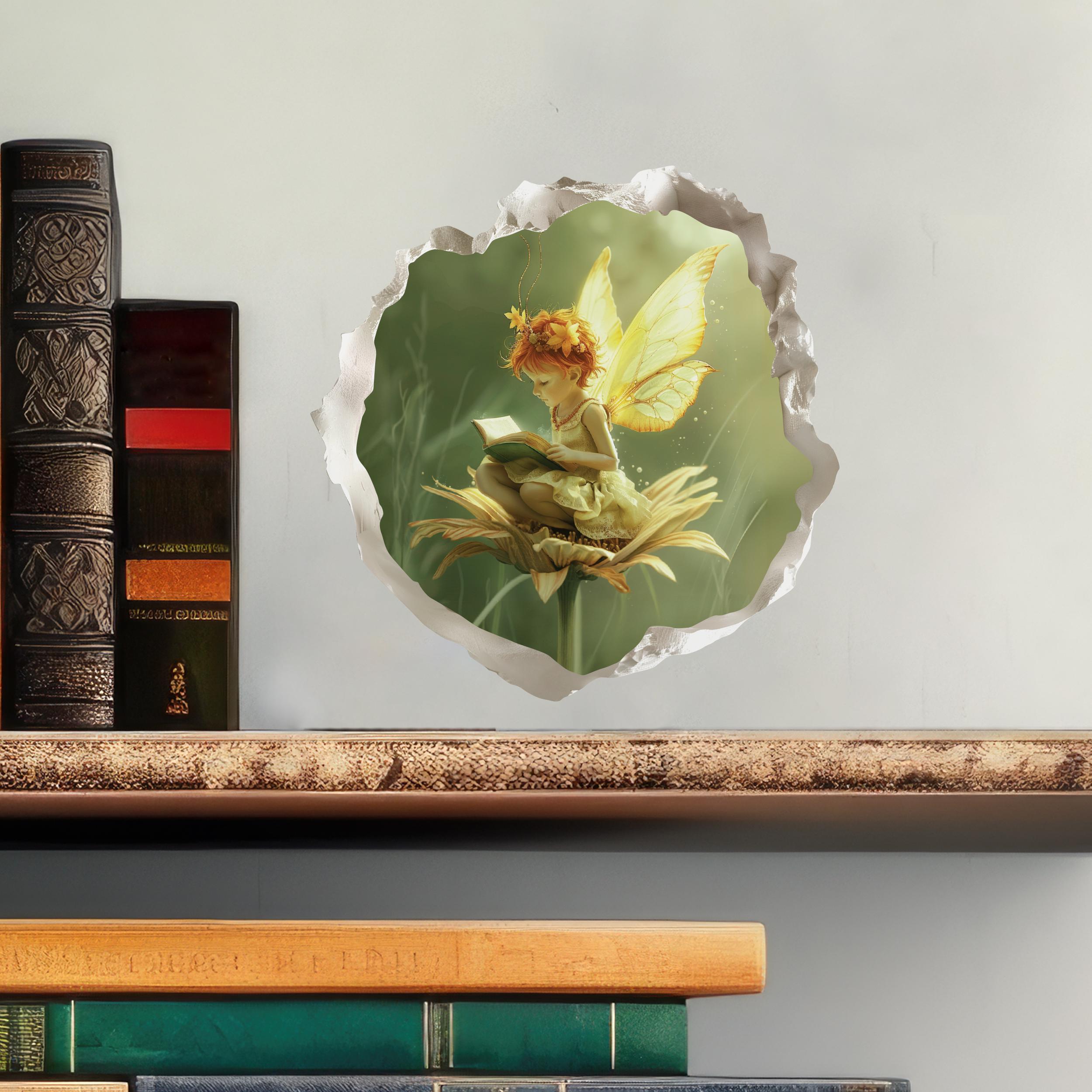 Reading Daisy Fairy Portal Decal - Etsy