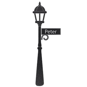 Lamp Post Wall Sticker Decal - FREE PERSONALIZATION