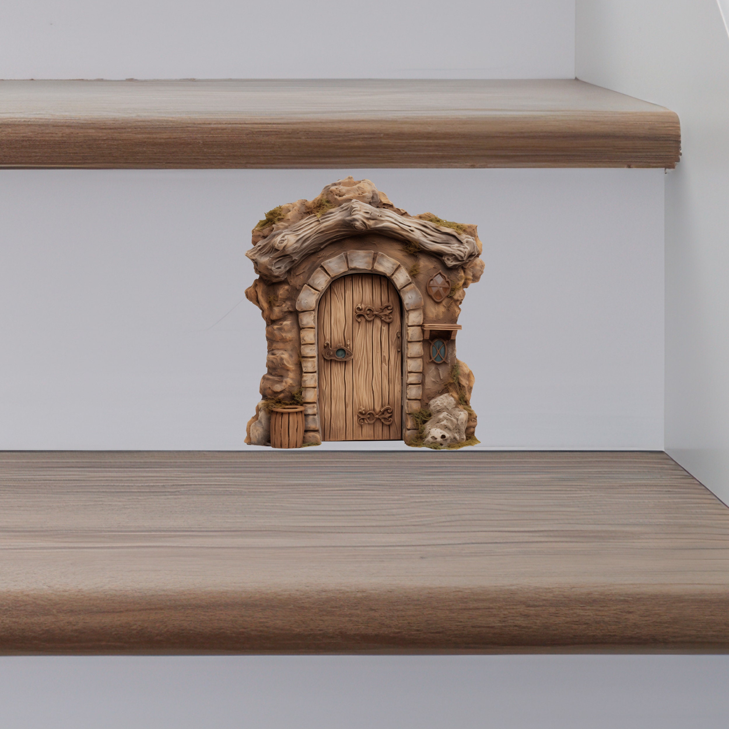 Mountain Village Fairy Door Decal - Etsy
