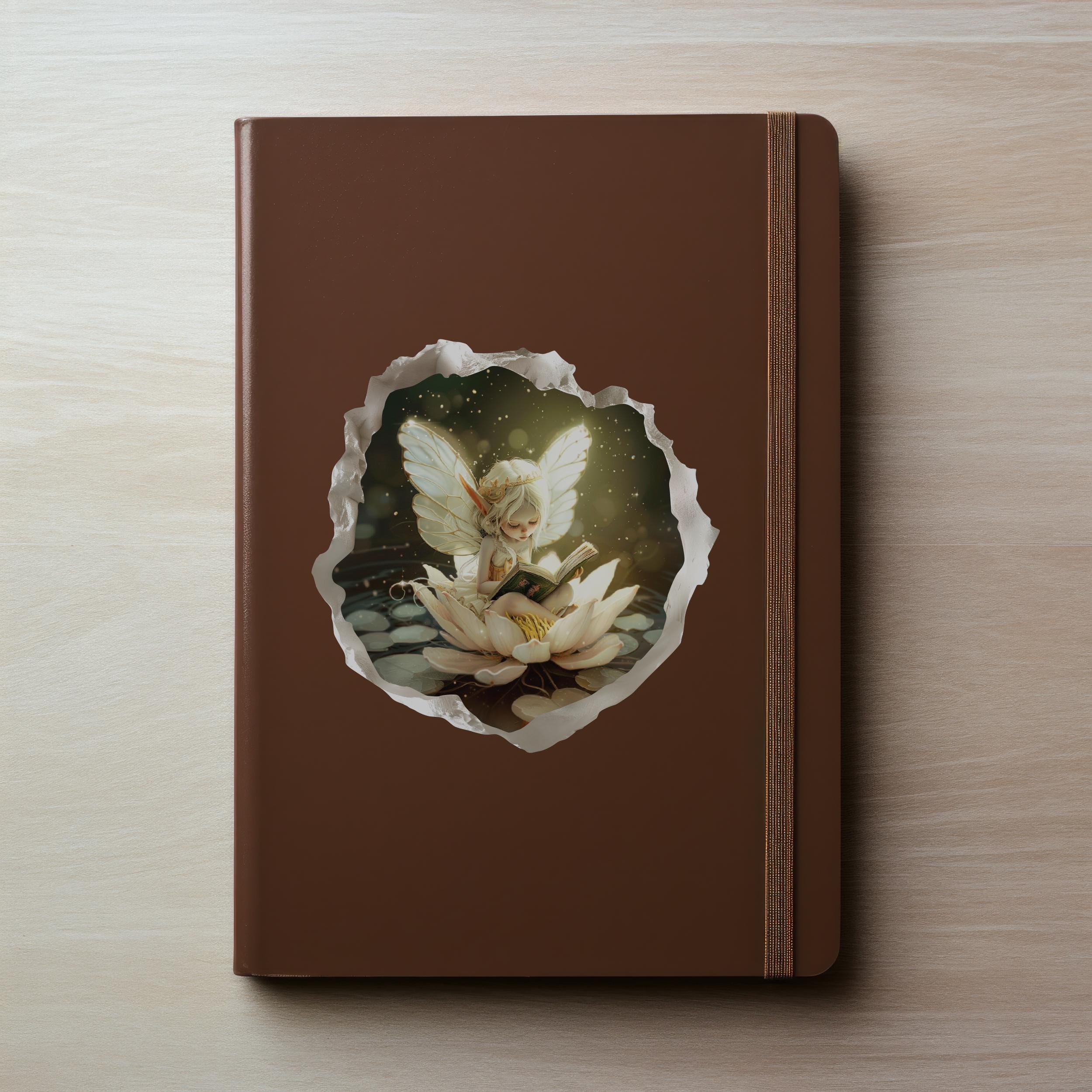 Reading Lotus Fairy Portal Decal - Etsy