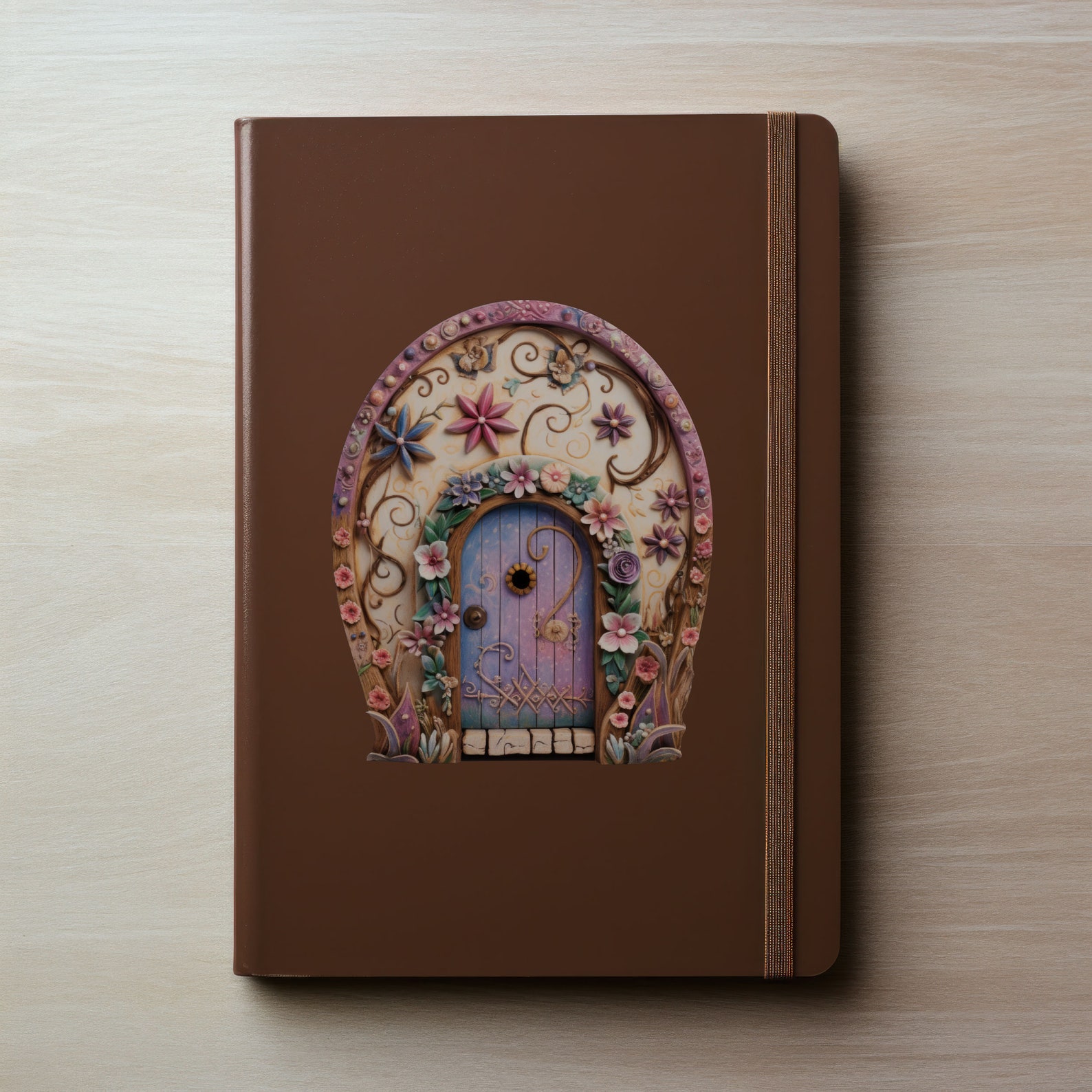 Spring Whimsy Fairy Door Decal - Etsy