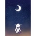 Anime Moon and Rabbit Wall Sticker Decal Moon Bunny by Indre - Etsy